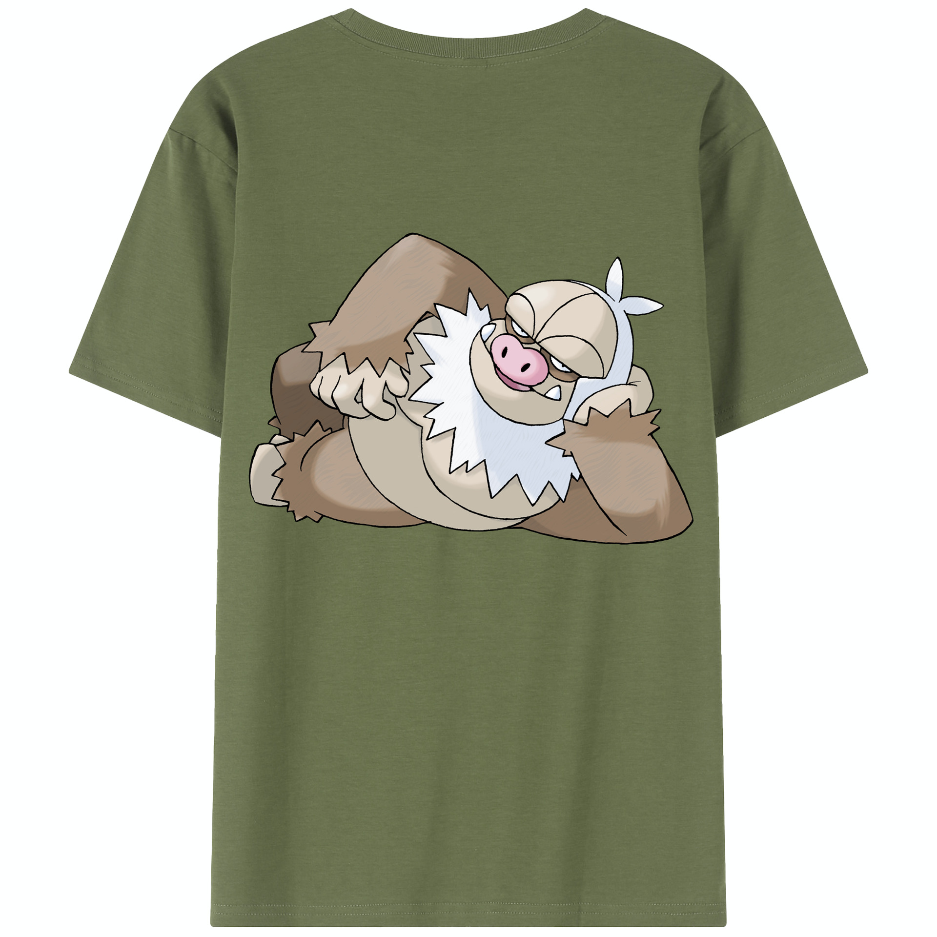 （画像用） ポケットモンスター Pokémon 綿100％半袖Tシャツ（背面プリント）